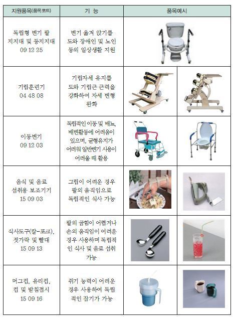 장애인 보조기구 사진 장애인 보조기구 사진