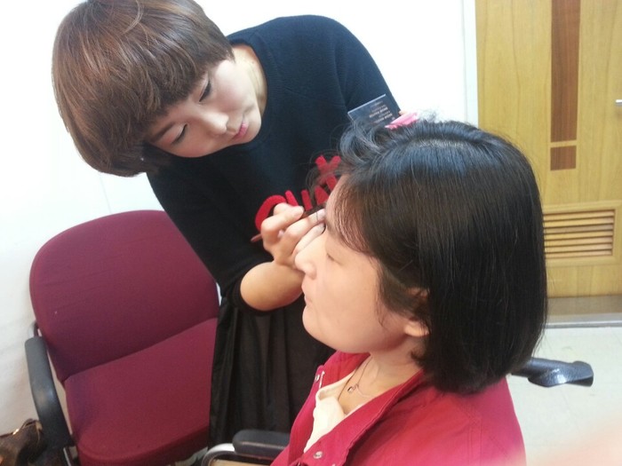 이선민 메이크업 사진