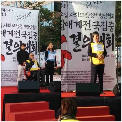 총 2장의 사진 왼쪽 사진 황백남 회장, 오른쪽 이대섭 회장