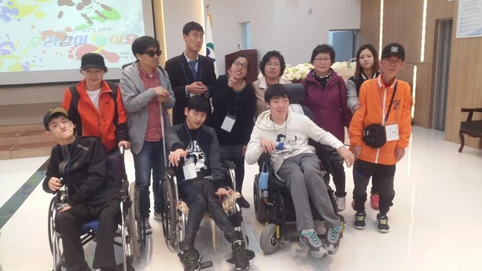 카오스회원들 단체 사진