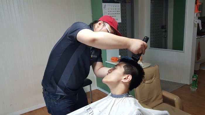 반영훈 컷트 중 반영훈 컷트 중