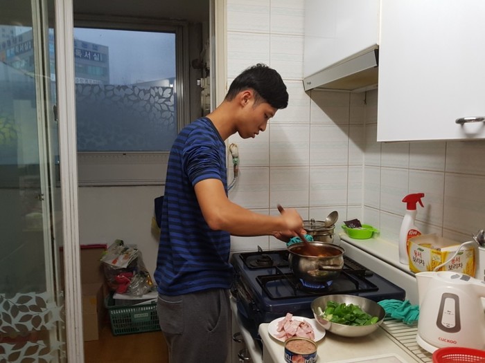 김치찌개 만들기 김치찌개 만들기
