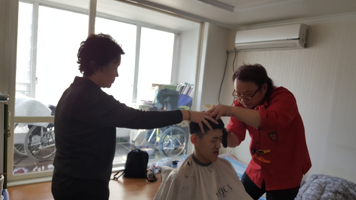 반영훈 컷트 중 반영훈 컷트 중