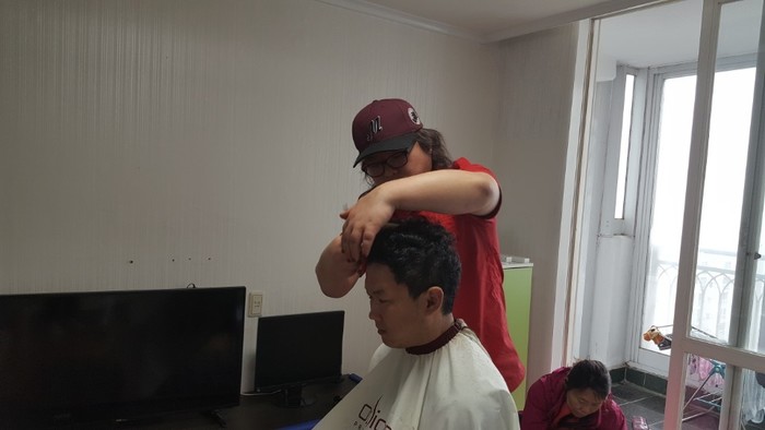 김태우 컷트중 김태우 컷트중