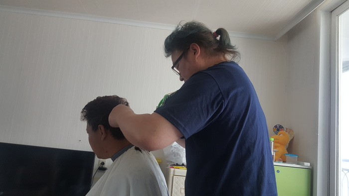 김태우 컷트 중 김태우 컷트 중