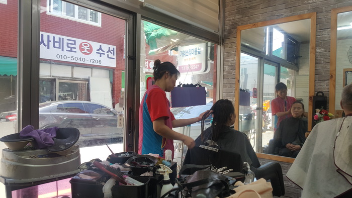 김미희 트리트 먼트 중 김미희 트리트 먼트 중
