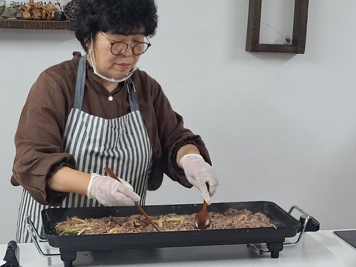 불고기 만드는 사진 불고기 만드는 사진