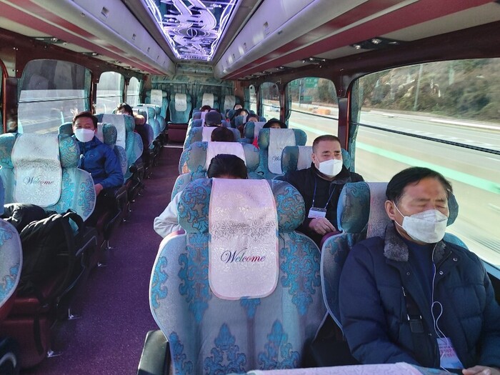 버스안 사진 버스안 사진
