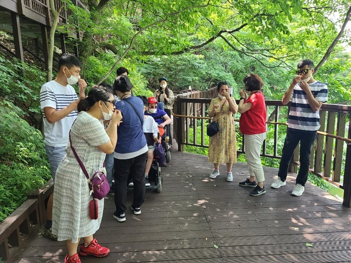 무장애 테크길 걷기 무장애 테크길 걷기